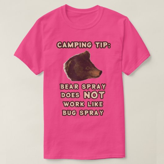 Beer Spray niet beugel T-shirt (Design voorkant)