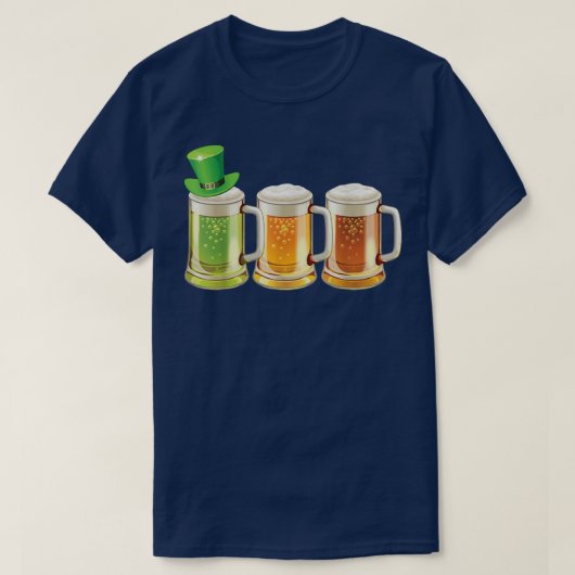 Beer St Patricks Day Beer Lover Drink bier T-shirt (Design voorkant)
