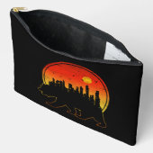 Beer Stad Zonsondergang Etui (Open)