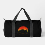 Beer Stad Zonsondergang Plunjezak (Voorkant)