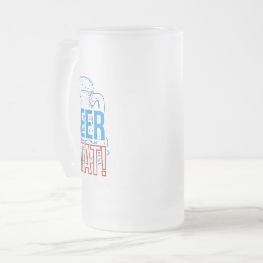 BEER STAT! MATGLAS BIERPUL (Voorkant links)