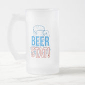 BEER STAT! MATGLAS BIERPUL (Links)