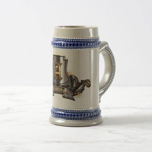 Beer Stein (20 oz. & 22 oz.) Bierpul (Voorkant rechts)