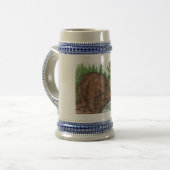 "beer stein" bierpul (Voorkant links)