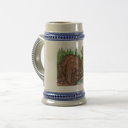 "beer stein" bierpul (Voorkant links)