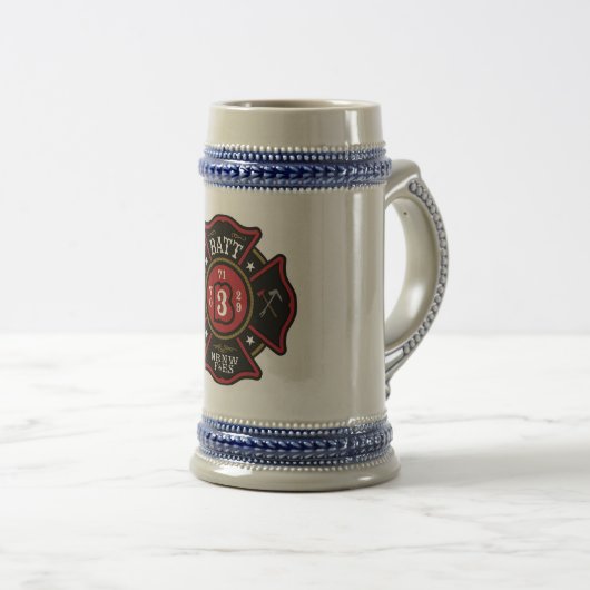 Beer stein bierpul (Voorkant rechts)
