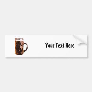  Beer Stein-Bumpersticker Bumpersticker