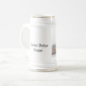 Beer Stein Charles Bridge, Praag Bierpul (Voorkant links)
