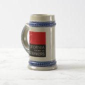 Beer Stein CSP Logo Bierpul (Voorkant links)