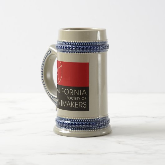 Beer Stein CSP Logo Bierpul (Voorkant links)