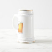 Beer stein Hands Off! Bierpul (Voorkant links)