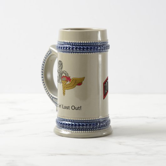 Beer Stein met de Rol van het Bedrijf Bierpul (Voorkant links)