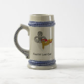 Beer Stein met de Rol van het Bedrijf Bierpul (Links)