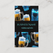 Beer Stein Motif Visitekaartje (Voorkant)