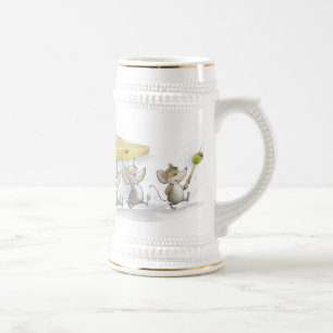 Beer Stein op de kaas (met olijven) Bierpul
