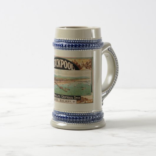 Beer Stein  Poster 22oz Bierpul (Voorkant rechts)
