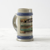 Beer Stein  Poster 22oz Bierpul (Voorkant links)
