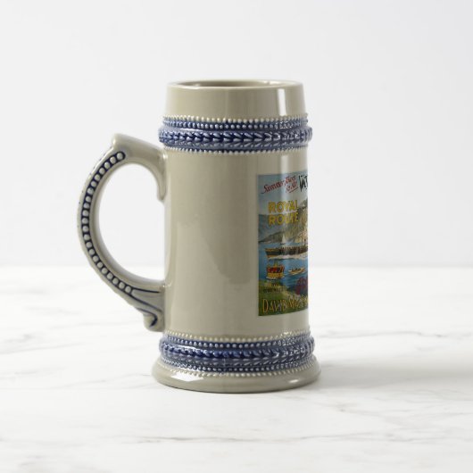 Beer Stein  Scotland Travel Poster 22oz Bierpul (Links)