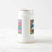 Beer Stein - WWCC van Santa Barbara County Bierpul (Center)