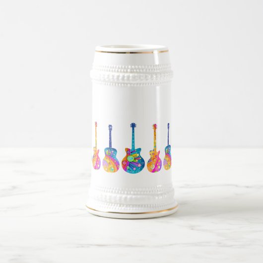 BEER STEINS - GUITARS BIERPUL (Center)