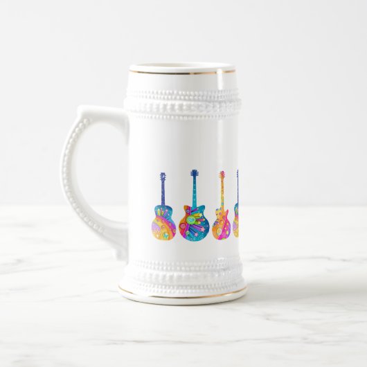 BEER STEINS - GUITARS BIERPUL (Links)