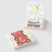 beer stenen onderzetter (Zijkant)