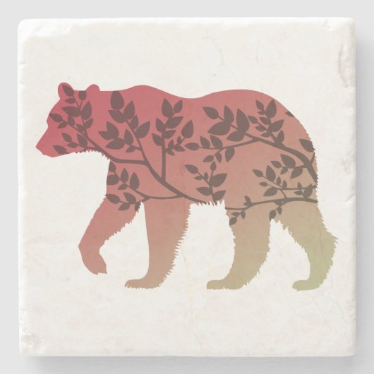 Beer Stenen Onderzetter (Voorkant)