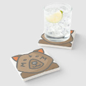 beer stenen onderzetter (Zijkant)