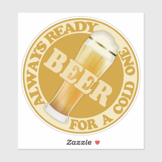BEER STICKER (Vel)