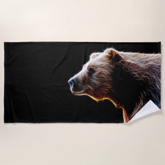 Beer Strandlaken (Voorkant)