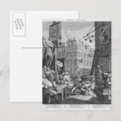 Beer Street, 1751 Briefkaart (Voorkant / Achterkant)