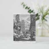 Beer Street, 1751 Briefkaart (Staand voorkant)