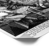 Beer Street, 1751 Poster (Hoek)