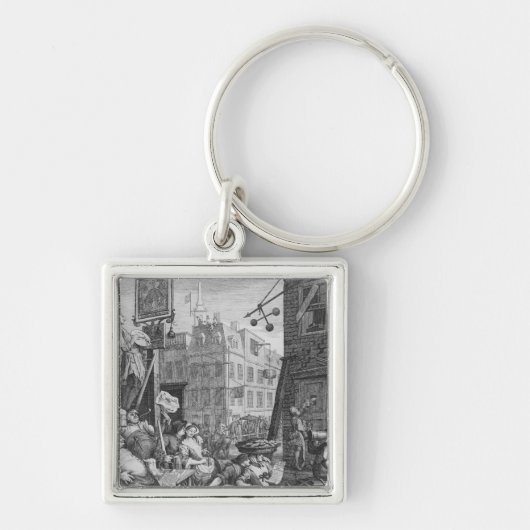 Beer Street, 1751 Sleutelhanger (Voorkant)