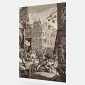Beer Street van William Hogarth Acryl Bord (Hoek)