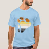 Beer Symbool in nood T-shirt (Voorkant)