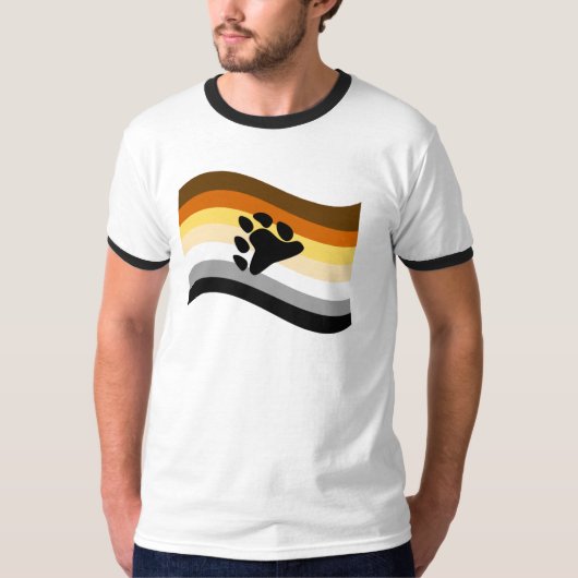 Beer T-shirt met beerprotsje (Voorkant)