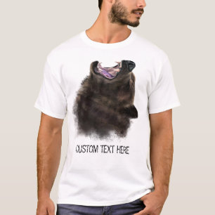 Beer T-Shirt Tekening - Jouw tekst
