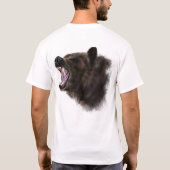 Beer T-Shirt Tekening - Jouw tekst (Achterkant)