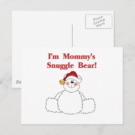 Beer T-shirts en cadeautjes voor mama Briefkaart (Voorkant / Achterkant)