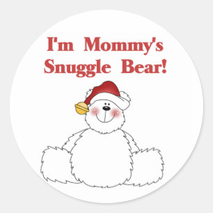 Beer T-shirts en cadeautjes voor mama Ronde Sticker