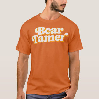 Beer tamer vervaagd stijlontwerp t-shirt