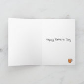 Beer Tankard Vaderdag Kaart (Binnen)