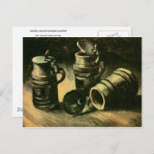 Beer Tankards, Vincent van Gogh Briefkaart (Voorkant / Achterkant)