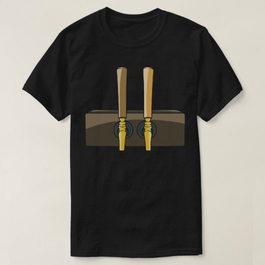 Beer Tap Beer Pub Bar T-shirt (Design voorkant)