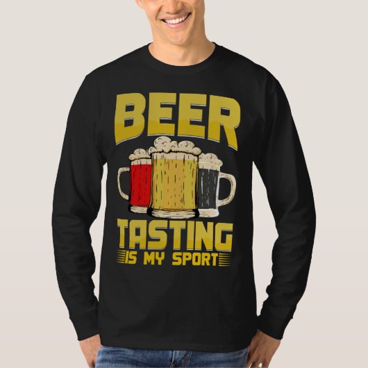 Beer Taster Beergetarioan  Enthusiast Crafter Pub T-shirt (Voorkant)