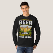 Beer Taster Taster Beer Enthusiast Crafter Pub T-shirt (Voorkant volledig)