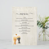 Beer Tasting Menu (Staand voorkant)