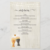 Beer Tasting Menu (Voorkant)