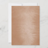 Beer Teepee Baby shower Adventure wacht op uitnodi Kaart (Achterkant)